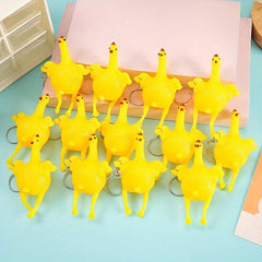 Funny Laying Hens Vent Chicken Decompression Strange Toys