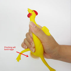 Funny Laying Hens Vent Chicken Decompression Strange Toys