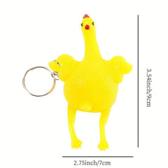 Funny Laying Hens Vent Chicken Decompression Strange Toys