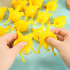 Funny Laying Hens Vent Chicken Decompression Strange Toys