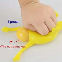 Funny Laying Hens Vent Chicken Decompression Strange Toys