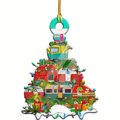 Christmas Dog Pendant Toy Decoration with Physical Presence Variation