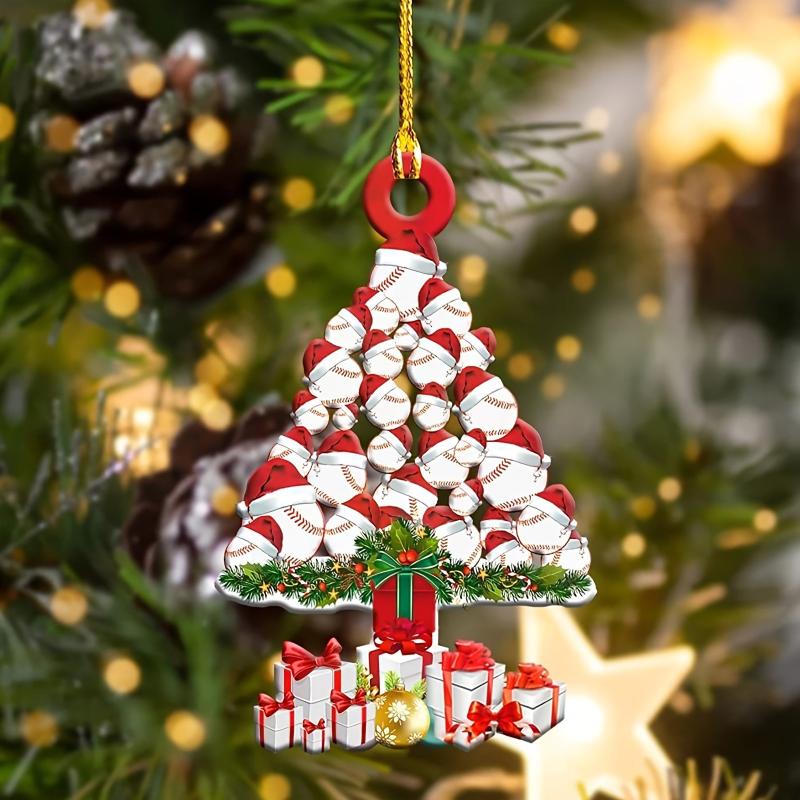 Christmas Dog Pendant Toy Decoration with Physical Presence Variation