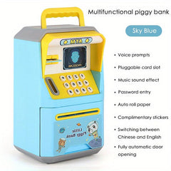 Face Recognition ATM Piggy Bank for Kids