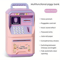 Face Recognition ATM Piggy Bank for Kids