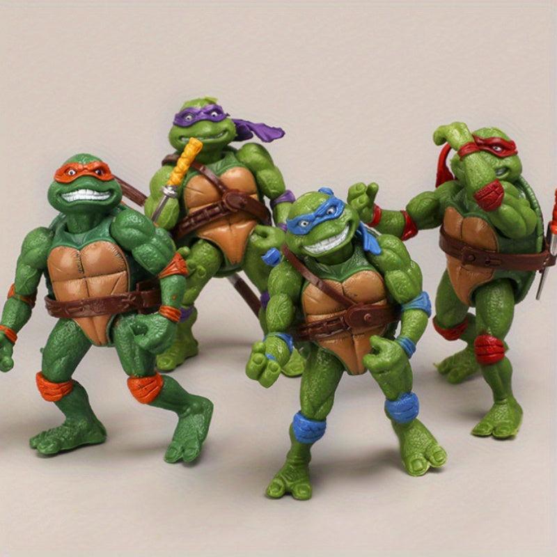 6Pcs Turtle Doll Figure Car Interior Ornaments - Anime Fans Gift