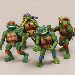 6Pcs Turtle Doll Figure Car Interior Ornaments - Anime Fans Gift