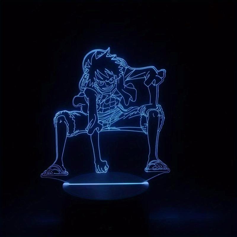 3D LED Night Light Toy Table Lamp Family Decoration Gift