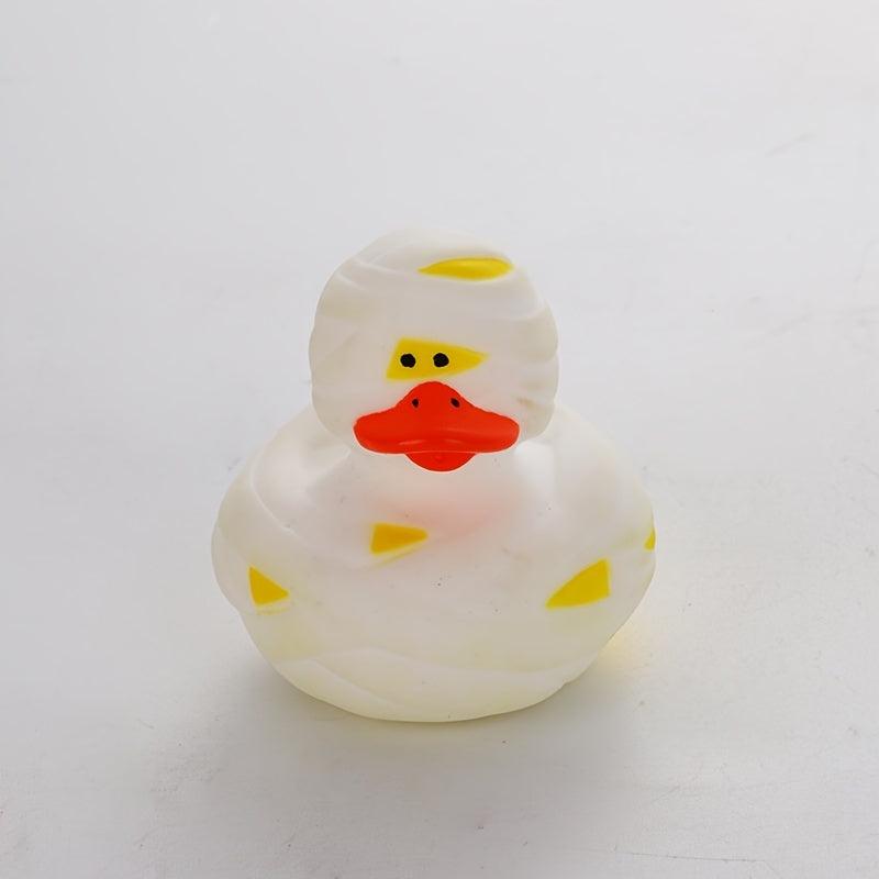 5pcs Yellow Duck Bath Toys for Kids & Babies