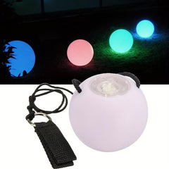 LED Light Hand Shake Ball Button Colorful Light Shake Ball Flash Ball