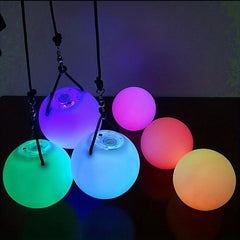 LED Light Hand Shake Ball Button Colorful Light Shake Ball Flash Ball