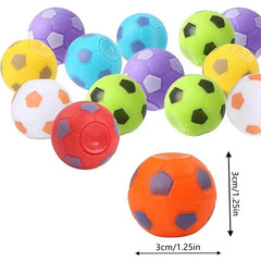 10pcs Soccer Fidget Spinner Balls for Kids and Adults