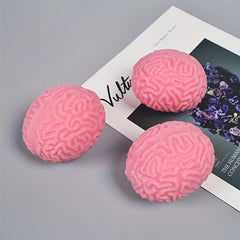 Soft Rubber Simulation Brain Decompression Squeeze Ball