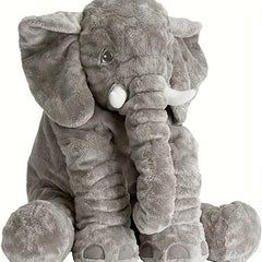 Grey Elephant Plush Toy Stuffed Animal Toy for Halloween Thanksgiving Christmas