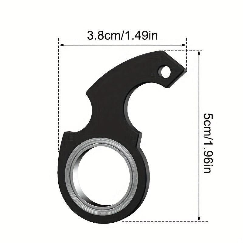 Keychain Fidget Spinner Stress Relief Perfect Birthday Gift