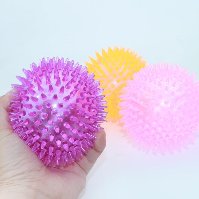 1pc Random Spiky Ball Vent Stress Toy Office Desk Relief Game Squeeze