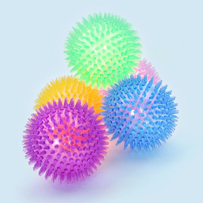 1pc Random Spiky Ball Vent Stress Toy Office Desk Relief Game Squeeze