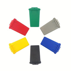 Trash Can Fliptable Desk Toy for Creative Workspace Fun