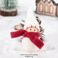 Christmas Decoration Doll Felt Pendant Fabric Dress Up
