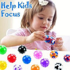 20pcs Stress Balls Squishy Squeeze Balls Bulk Small Sensory Balls Fidget Toys