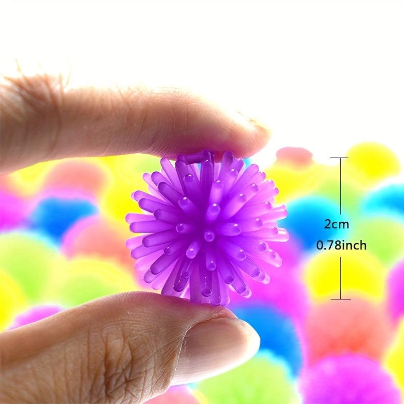 30 Pcs Spiky Hedge Balls Small Porcupine Balls Soft Sensory Fidget Toys
