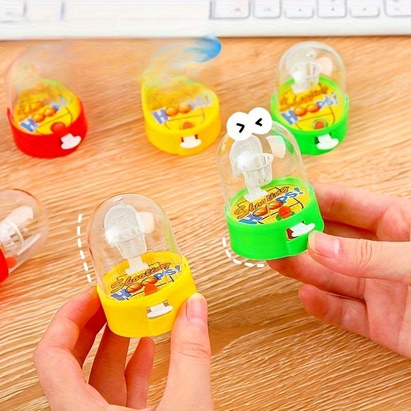 6pcs Finger Shooting Basketball Stress Reliever Toys