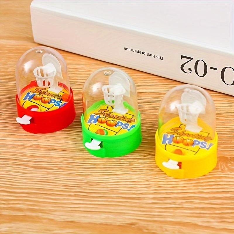 6pcs Finger Shooting Basketball Stress Reliever Toys