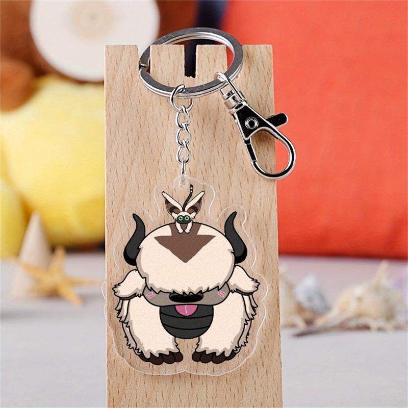 5 49cm Anime Figure Keychain Toys Acrylic Manga Key Ring Accessories