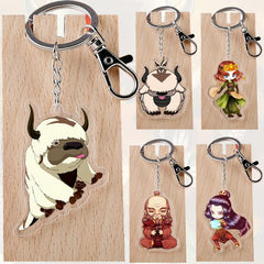 5 49cm Anime Figure Keychain Toys Acrylic Manga Key Ring Accessories