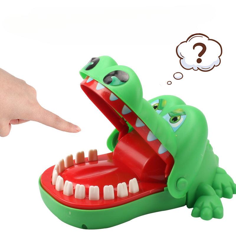 Crocodile Bite Finger Toy Decompression Party Clip