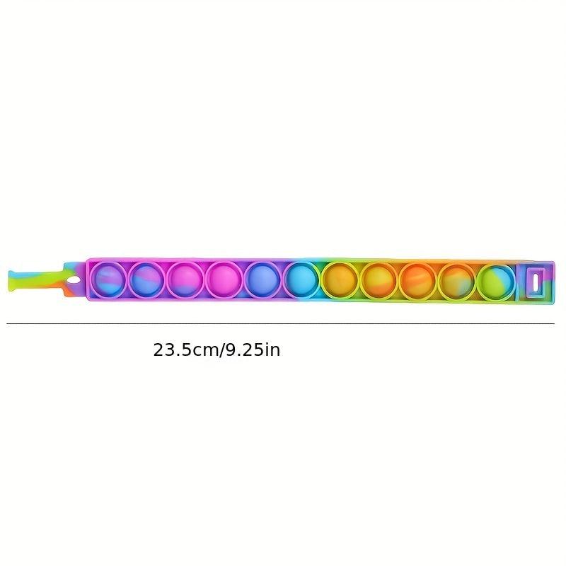 2Pcs Kids Bracelet Toys Party Favors Colorful, Random Colors