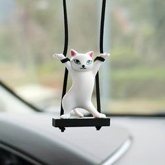 Cat Car Pendant Interior Decoration Accessory
