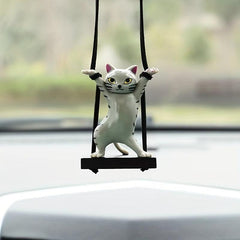 Cat Car Pendant Interior Decoration Accessory