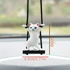 Cat Car Pendant Interior Decoration Accessory