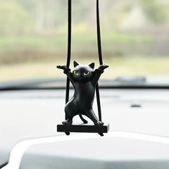 Cat Car Pendant Interior Decoration Accessory