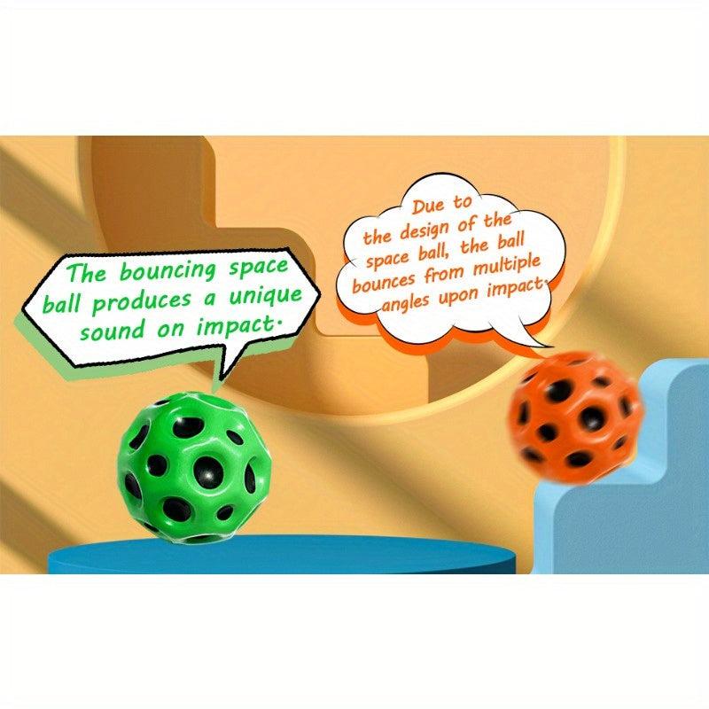 Space Ball IFiwin High Bouncing Ball Bouncy Ball Space Balls Toy For Kids