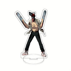15cm Anime Standing Figure 2D Stand Plated Toys Collectibles Toy