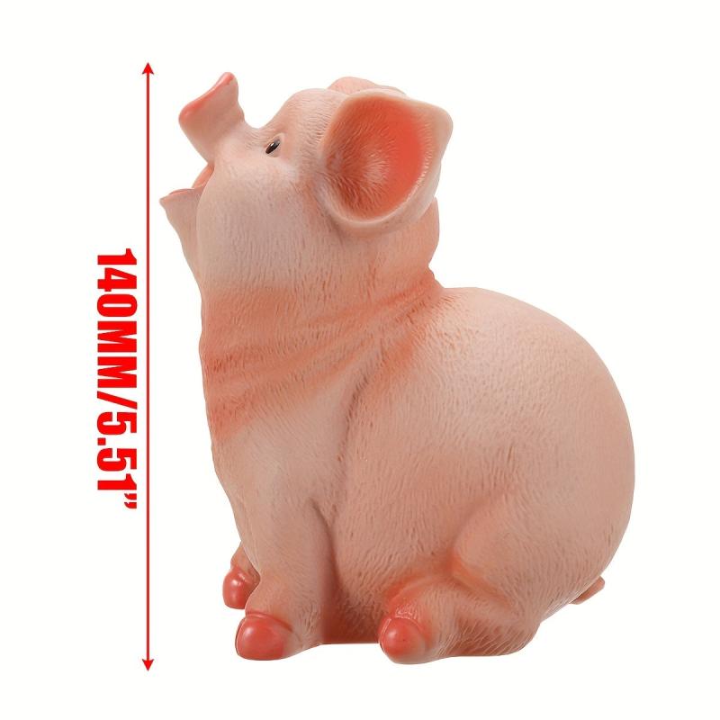 Piggy Bank Resin Craft Coin Bank Pig Shaped Money Box