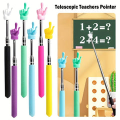 Retractable Teacher Pointer Stainless Steel Telescopic Stick