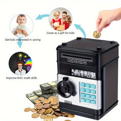 Kids Electronic Money Coin Bank w/ Password Protection