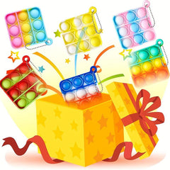 Mini Fidget Toys Bulk 24Pack Random Party Favors For Kids Push Pops