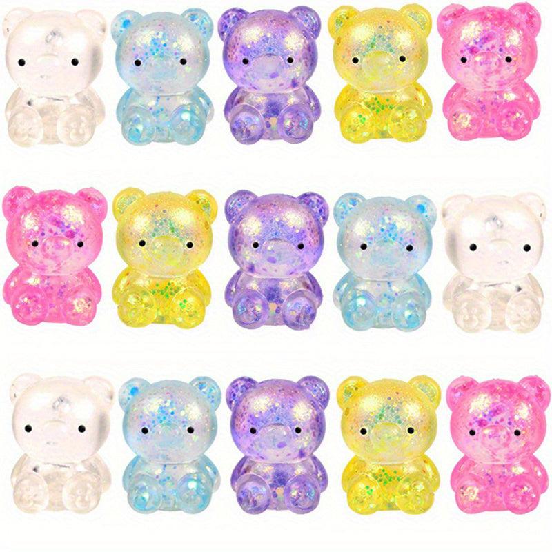 5pcs Maltose Bear Squeeze Vent Toy Gift For Children