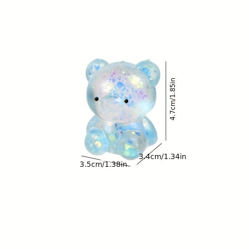 5pcs Maltose Bear Squeeze Vent Toy Gift For Children