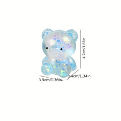 5pcs Maltose Bear Squeeze Vent Toy Gift For Children