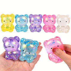5pcs Maltose Bear Squeeze Vent Toy Gift For Children