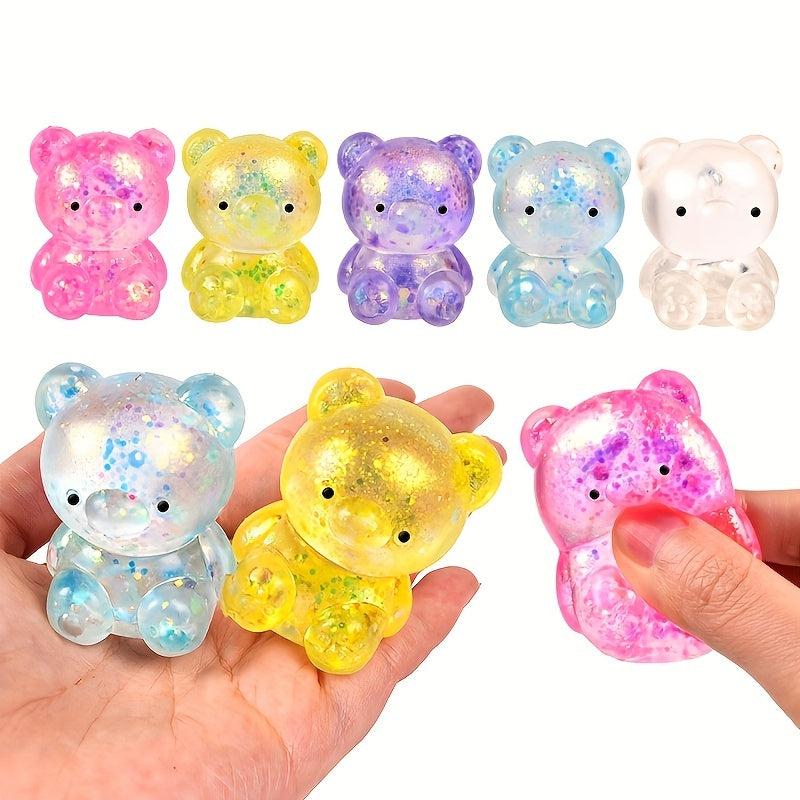 5pcs Maltose Bear Squeeze Vent Toy Gift For Children