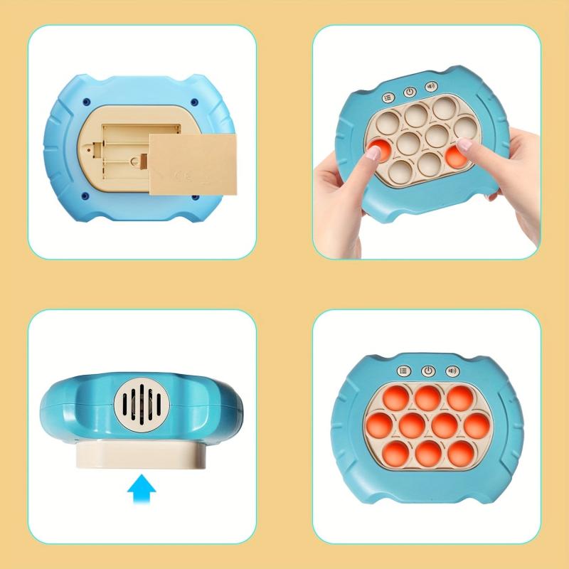 Pop Fidget Toy Push Bubble Stress Light Up Toys Popping Game