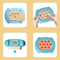 Pop Fidget Toy Push Bubble Stress Light Up Toys Popping Game