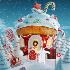 4pcs Elf Clothes & Accessories Kit w/ Sleeping Bag, Bathrobe, Apron & Chef Hat
