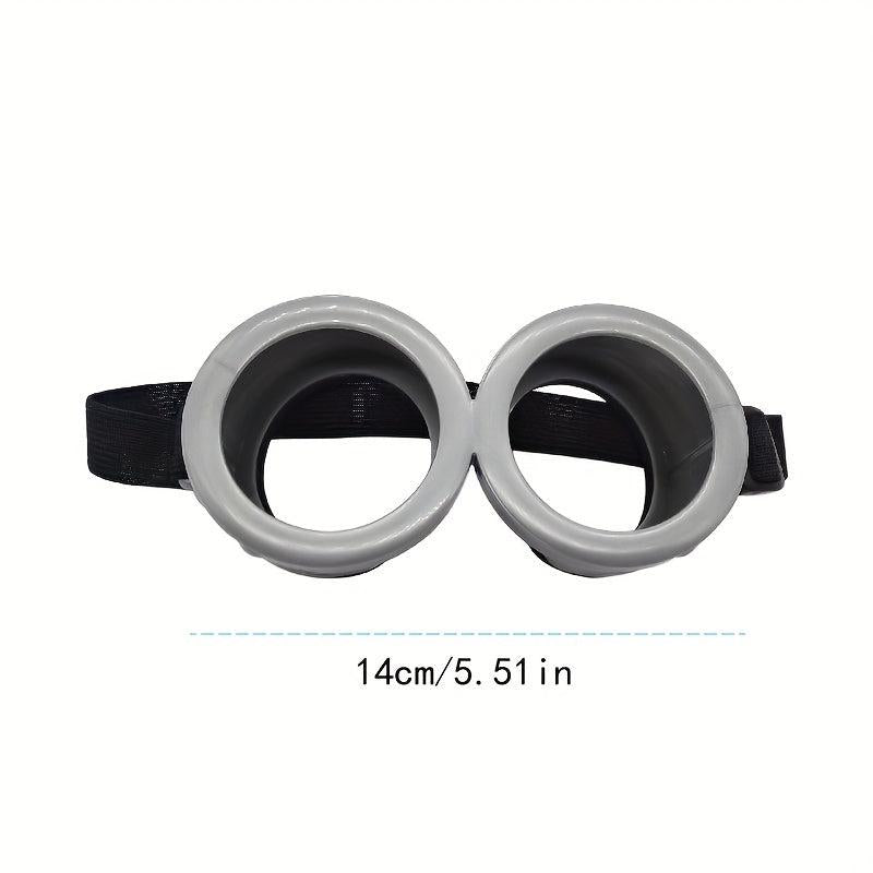 Yellow Little Man Glasses Props for Cosplay Halloween Christmas